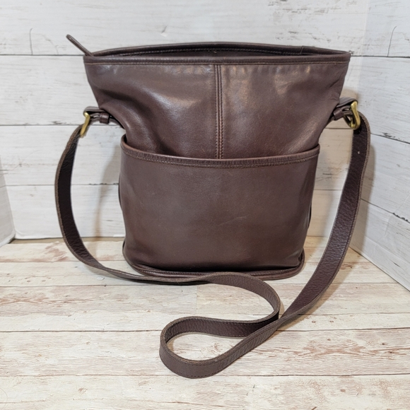 Coach 90s Vintage Bleeker Bucket Bag in brown - Picture 3 of 14